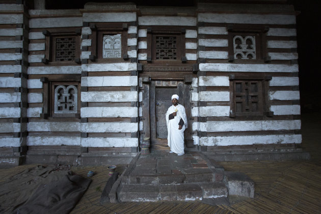 Ethiopië Lalibela Yemrehana Krestos