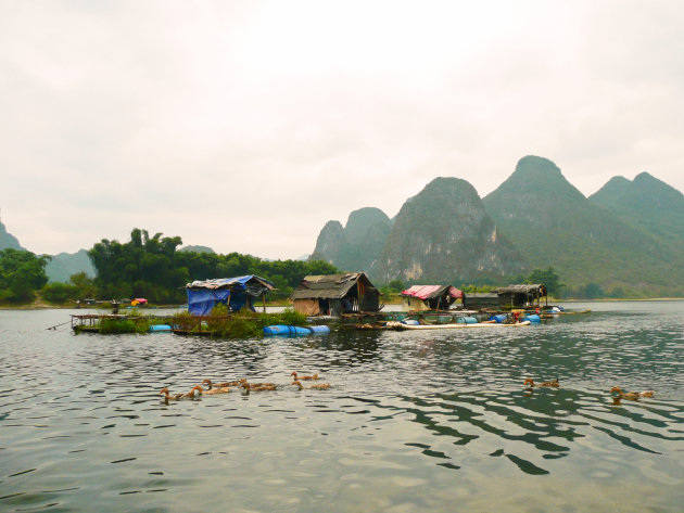 Op de Lijiang rivier