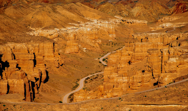 Bezoek aan de Sharyn Canyon