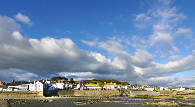 Nog net met droge voeten terug in Marazion