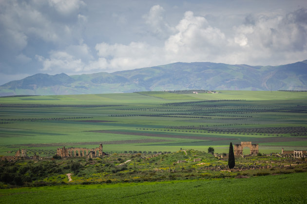 Volubilis, stad uit de oudheid.