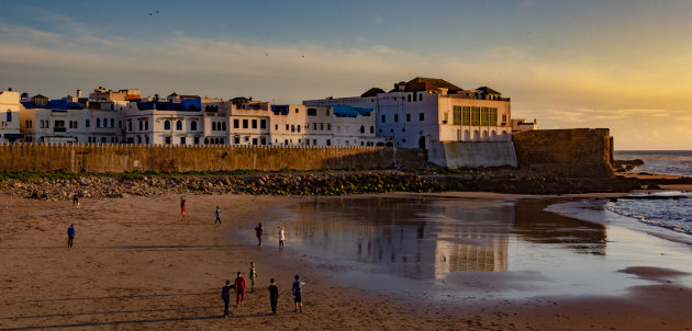 Breed strand in Asilah