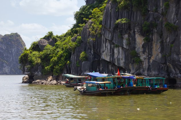 Rustplek in Ha Long Bay