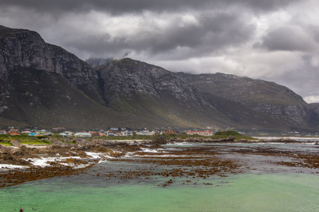 Overzicht bij Betty's baai.