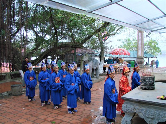 Religieuze ceremonie.