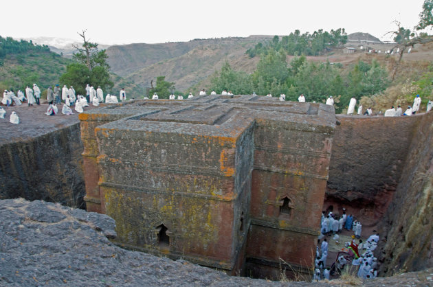 Rotskerk in Lalibela