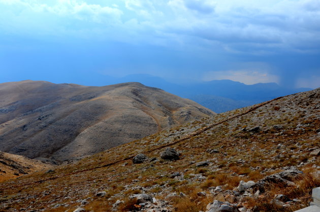 Beklimming berg Nemrut.