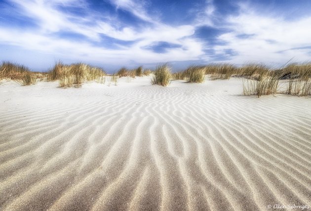 Struinen door de Amelandse duinen