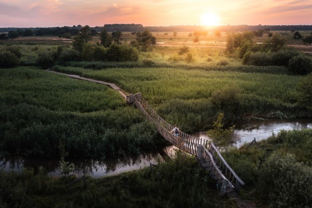 Over de grens - Loop van België naar Nederland en terug