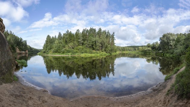 Letland Gauja Nationaal Park