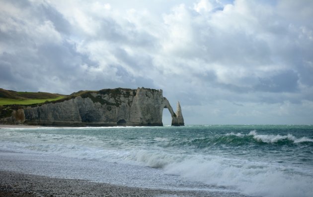 De krijtrotsen van Étretat