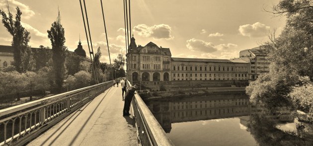 Oradea voetgangersbrug