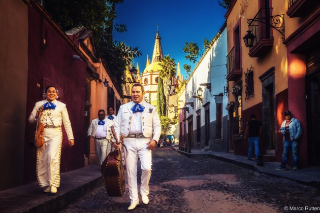 Mariachi op straat