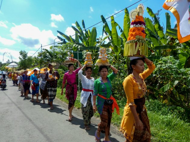 Fietsen op Bali