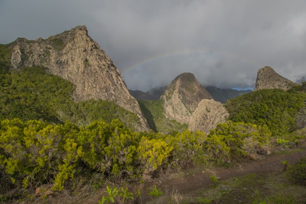 Slecht weer op La Gomera