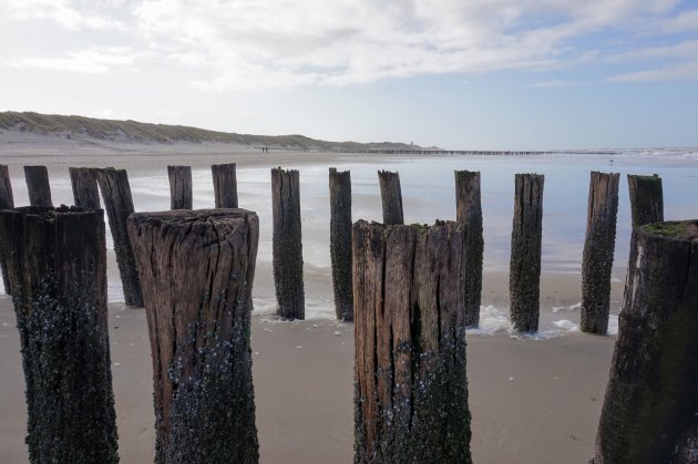 strand tussen Domburg en Oostkapelle