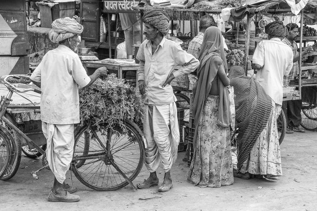 In the market