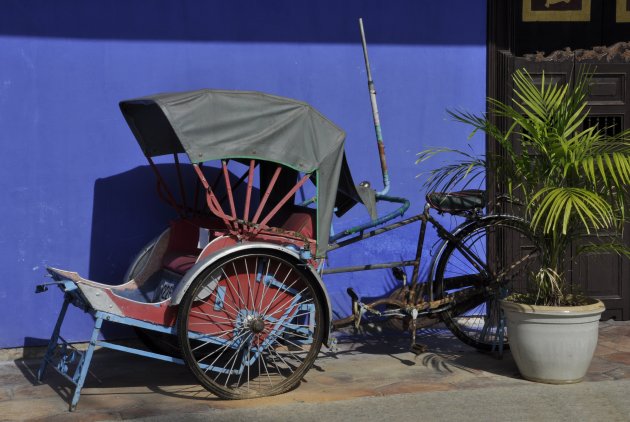 Peneng, George Town. Oude Becak.