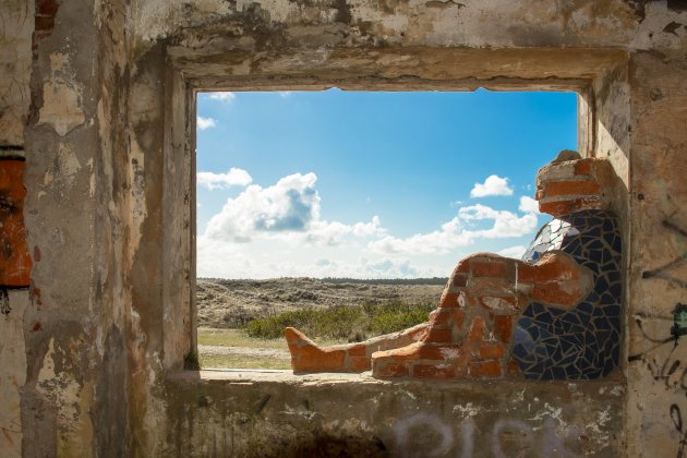 Kunst in de bunker