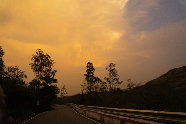 Road trip naar Nandi Hills, Karnataka, India