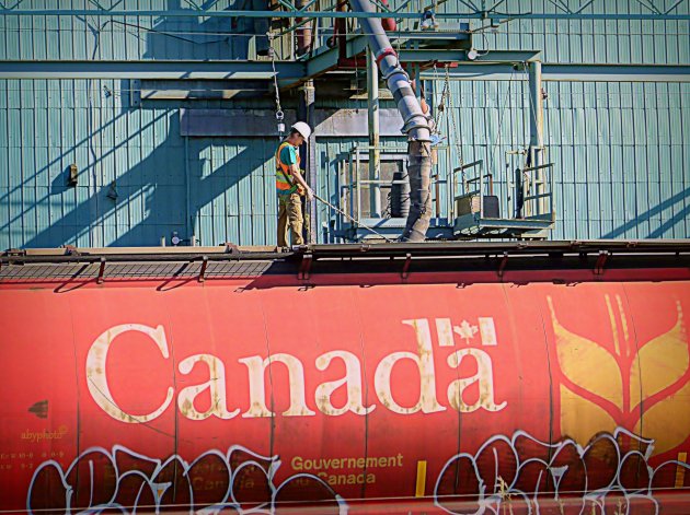 Grain Elevator Bashaw- nog volop in bedrijf