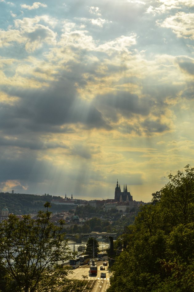 Zonnig Praag