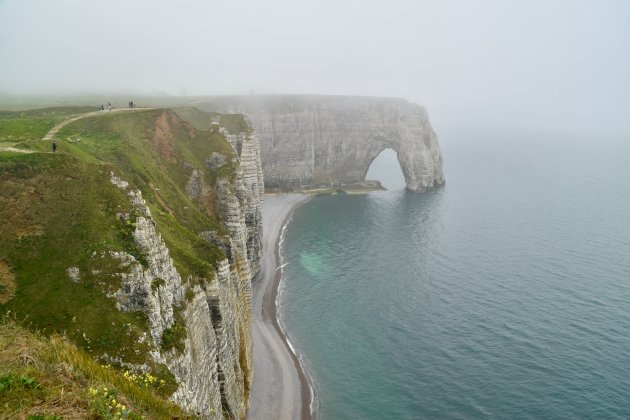 De krijtrotsen bij Etretat