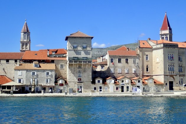 Zicht op Trogir