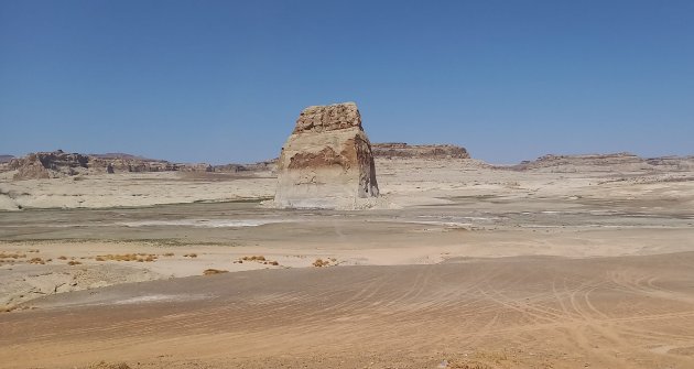 Lone Rock bij Lake Powell