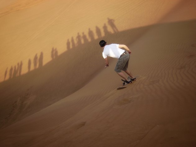 Sandboarding