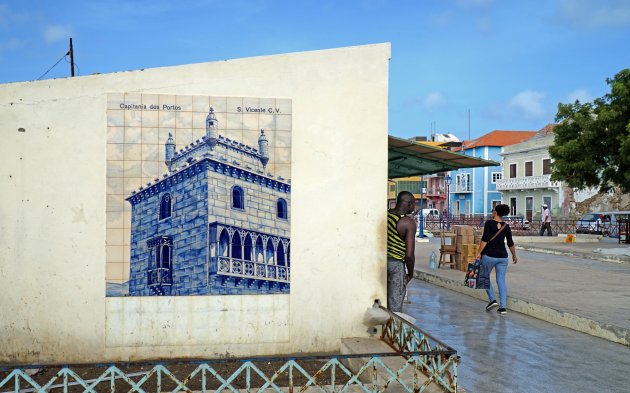 Wat ik nog wilde plaatsen: De Torre de Belem in Mindelo