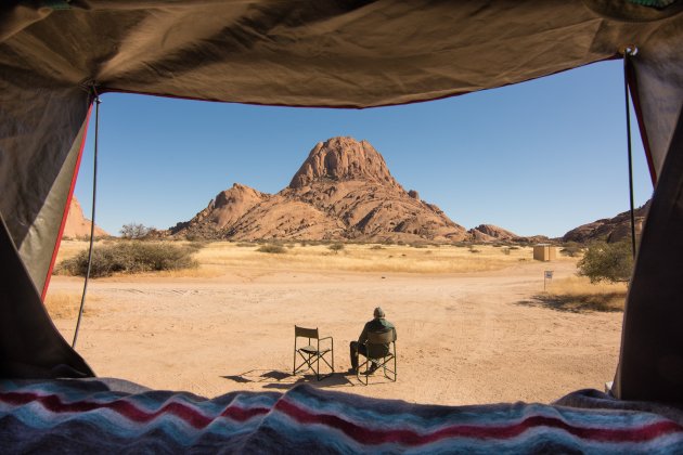 (dak)tent met uitzicht