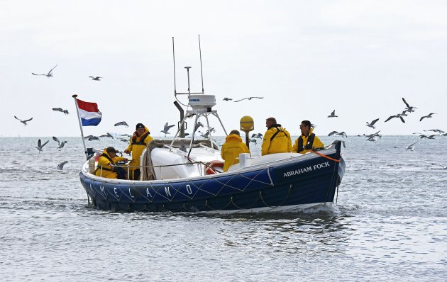 Reddingsboot op Ameland