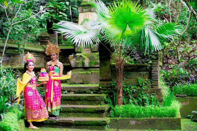 danseressen in Ubud