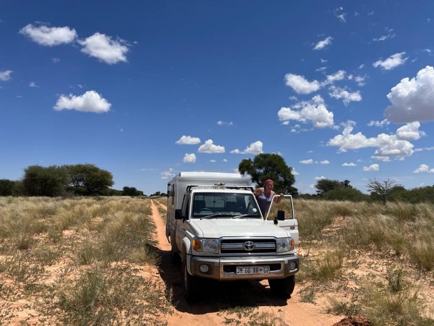 In de kalahari - de onmetelijke leegte-