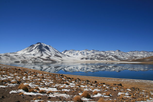 Spiegelbeeld Laguna Miscanti