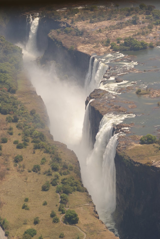 Victoria Falls Luchtopname