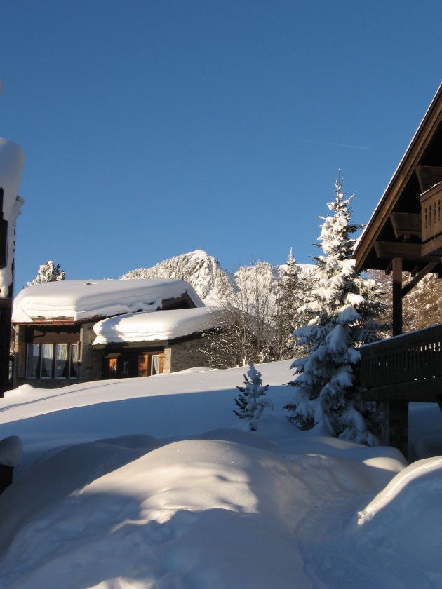 Riederalp in the snow