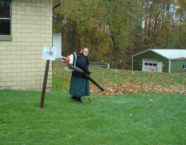 Amish vrouw