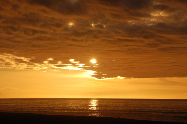 Zonsondergang hokitika