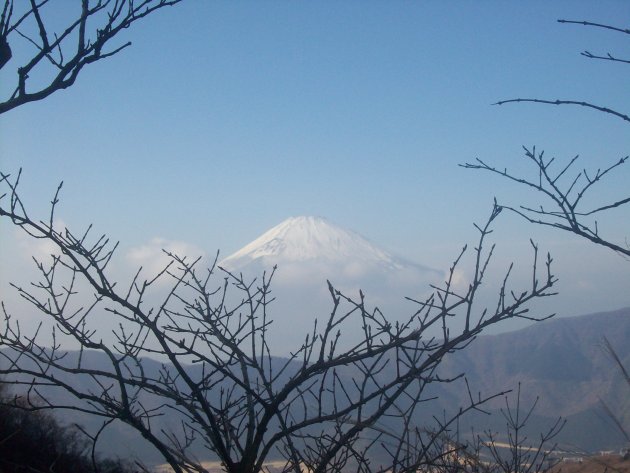 Fuji-san vanaf een veilige afstand