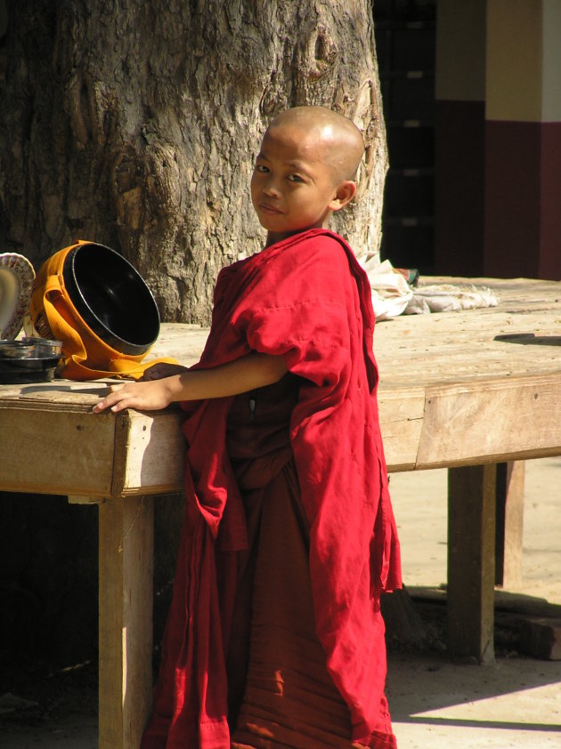 Jonge Monnik in Mandalay