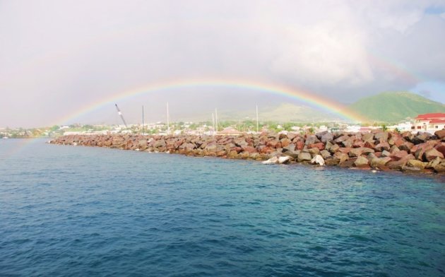 Basseterre, jachthaven.