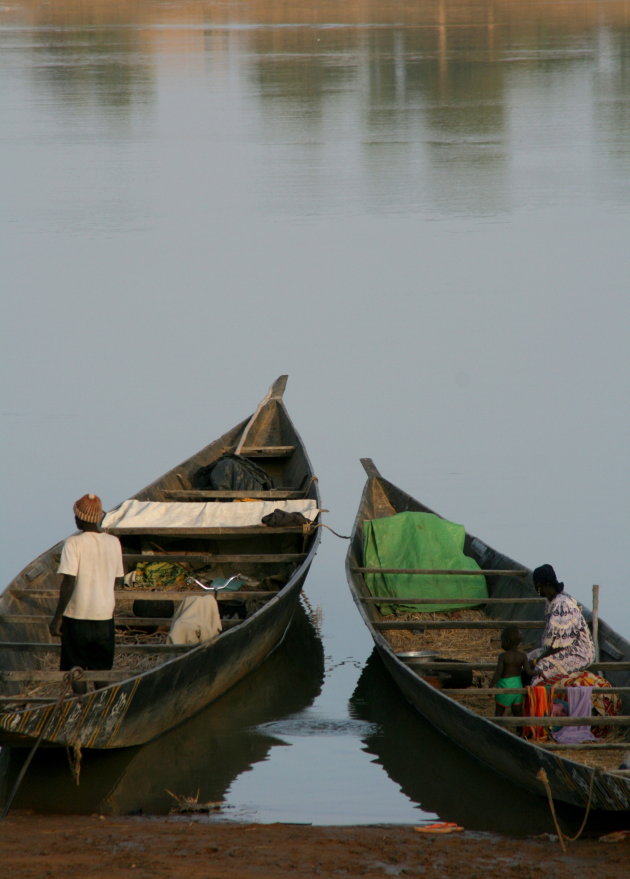 boten op de niger