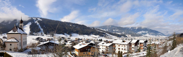 Flachau in panorama