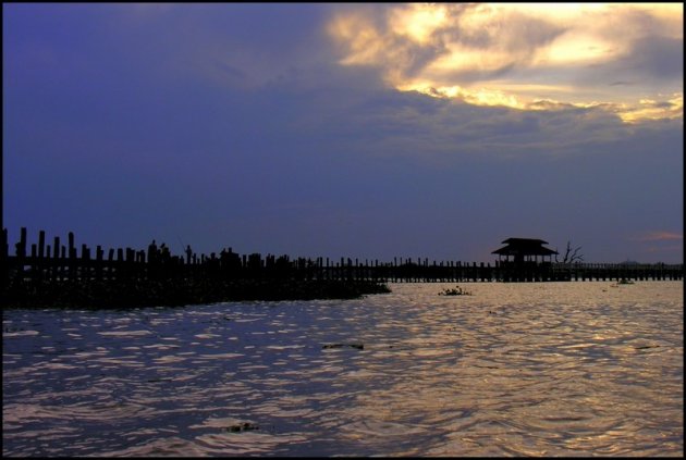 U Bein Bridge in Amarapura