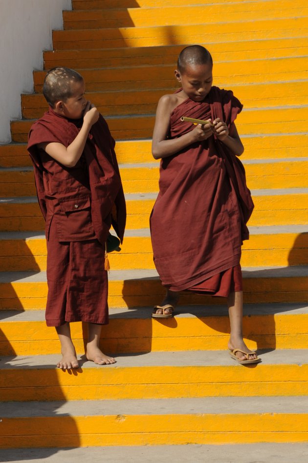 Talking monks