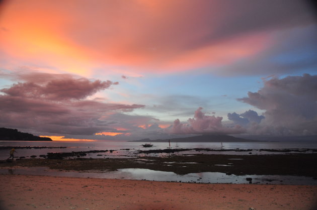 Zonsondergang op Puerto Galera