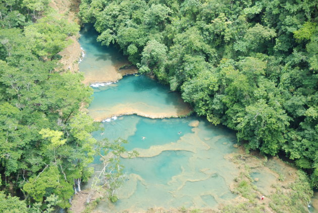 rivier in Semuc Champey