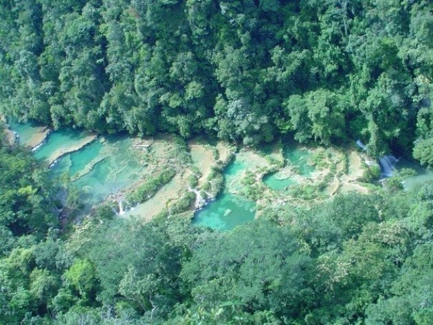 Birds eye view- Semuc Champey 